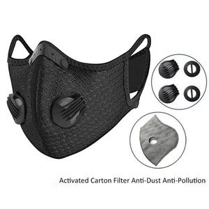 $8 New Small Black Mask with Dual Air Valves